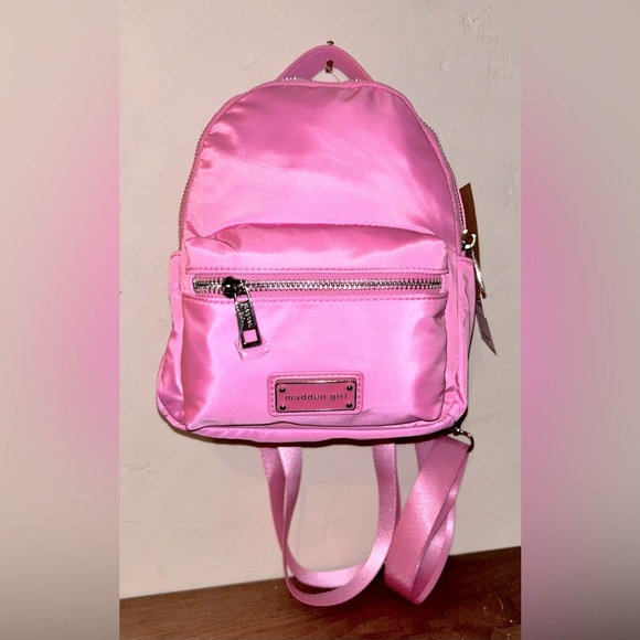MADDEN GIRL AMILA LT. PINK MINI BACKPACK. BRAND NEW WITH TAGS. - Picture 1 of 8